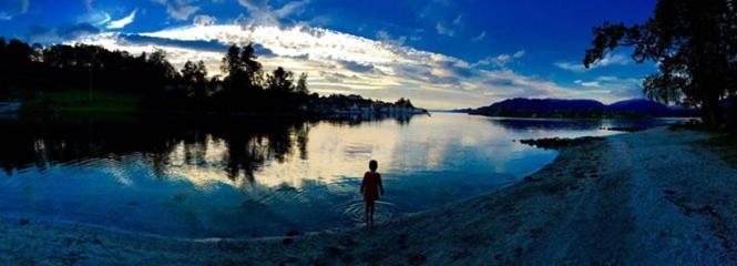 Skanevik Fjordhotel エクステリア 写真